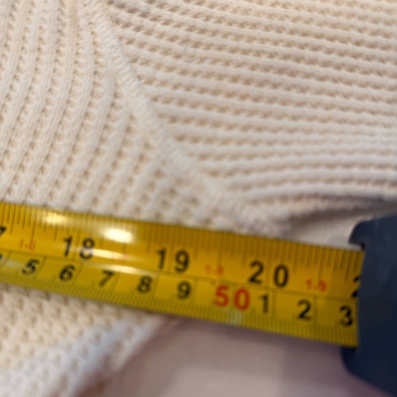 Free People Women’s Colt Top Waffle Knit Raw Hem Long Sleeves Sz M - Picture 9 of 15